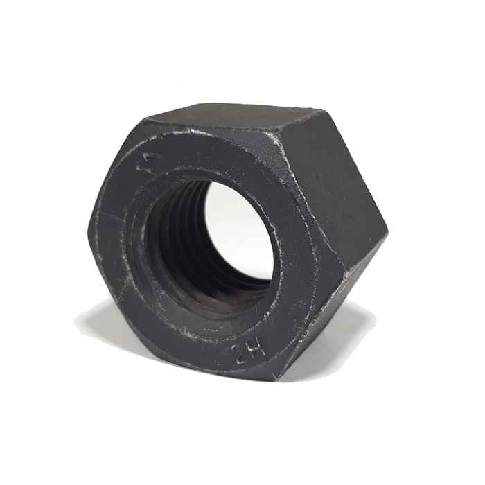 Tuerca Hexagonal Pesada 2H Negra - 1.1/4"